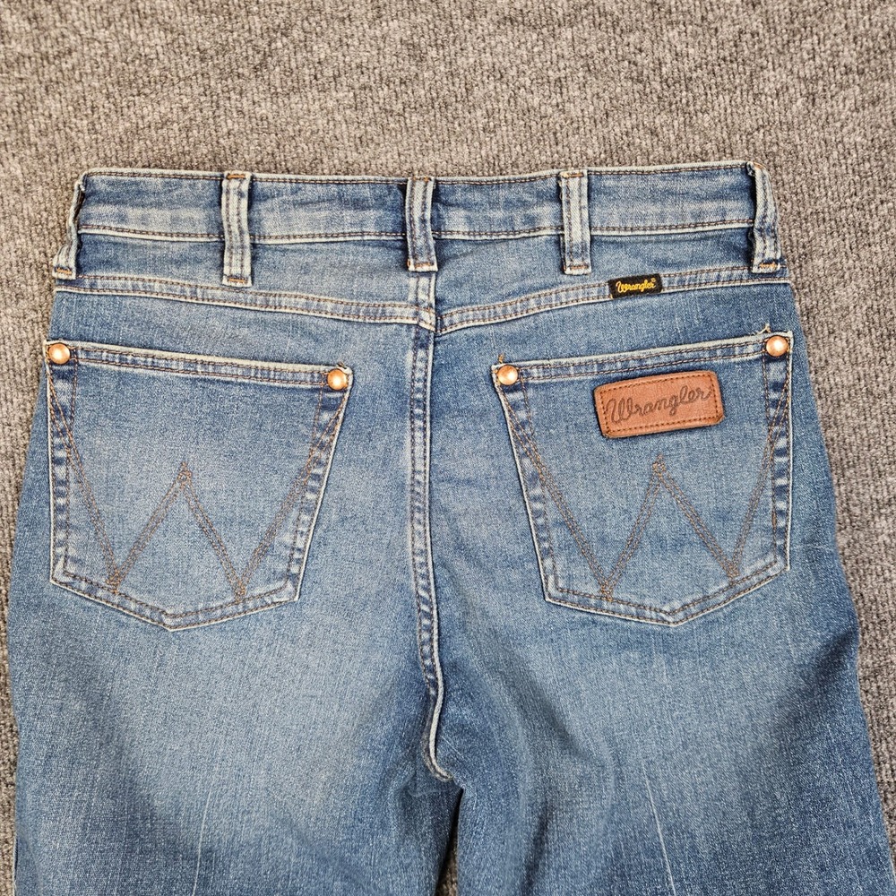 Wrangler Retro Bailey High Rise Trouser Jeans Women's 30x34 Dark Wash Bootcut - Picture 10 of 10